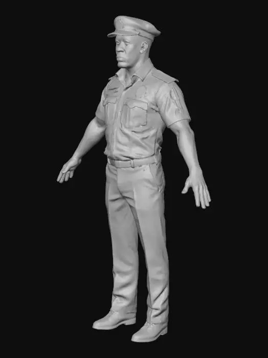3D model for Officer of Valor