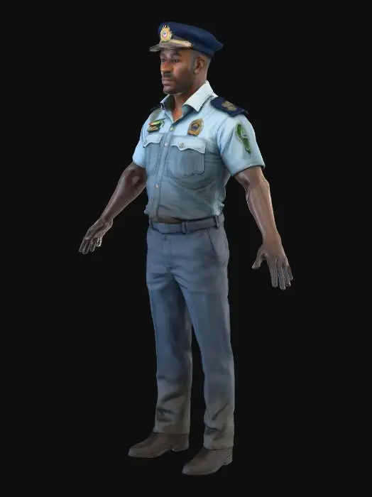 3D model for Officer of Valor