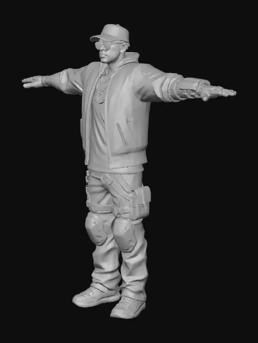 3D model for Urban Enforcer (remove the guns)