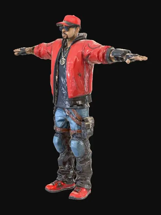 3D model for Urban Enforcer (remove the guns)