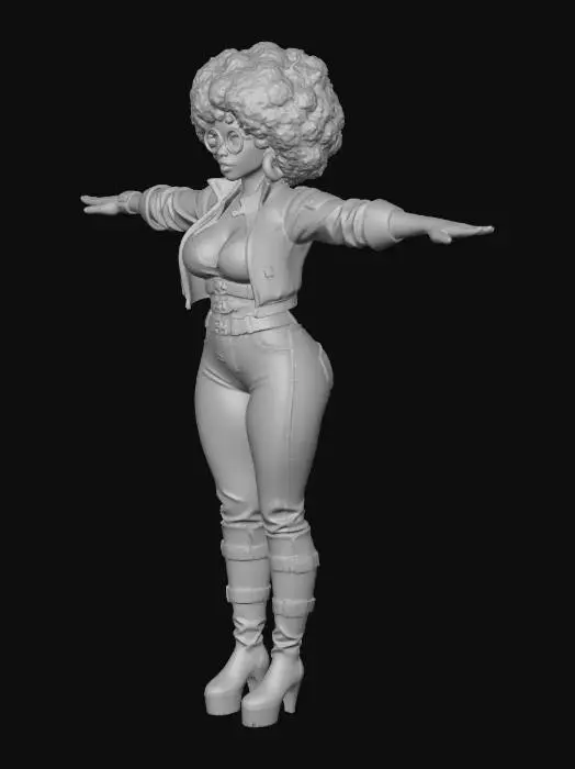 3D model for Glamorous Diva