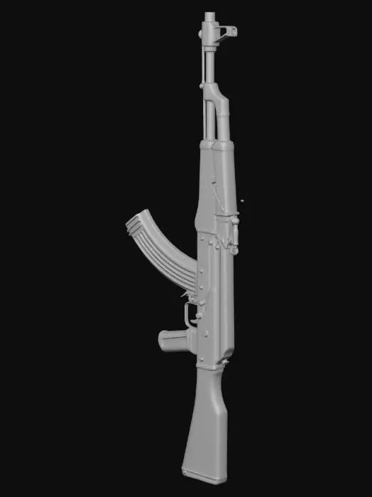 3D model for Dragon Emblazoned Rifle