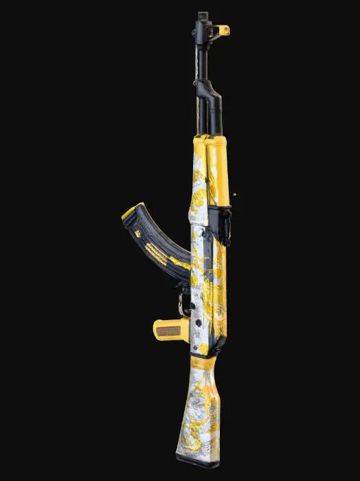 3D model for Dragon Emblazoned Rifle