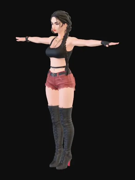 3D model for Fierce Guardian