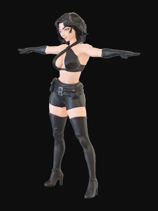 3D model for Dual Wielding Vigilante