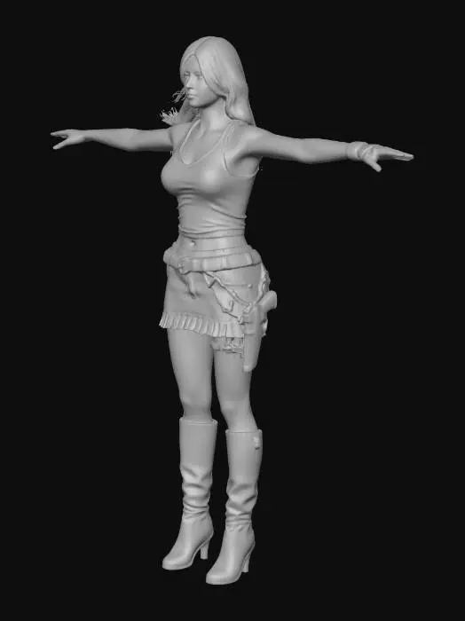 3D model for Desert Vigilante
