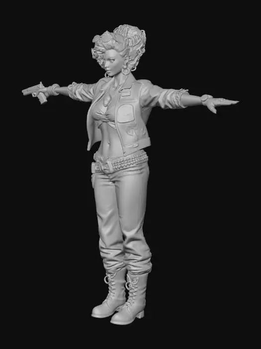 3D model for Urban Outlaw Female