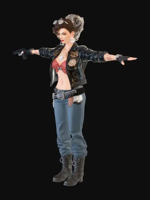 3D model for Urban Outlaw Female