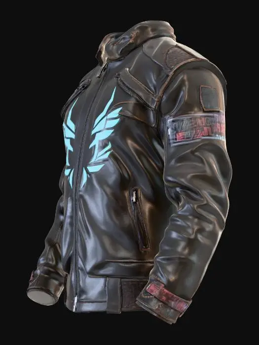 3D model for Eagle Emblem Jacket