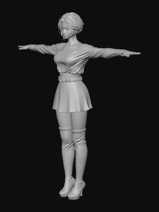 3D model for Mystic Stance