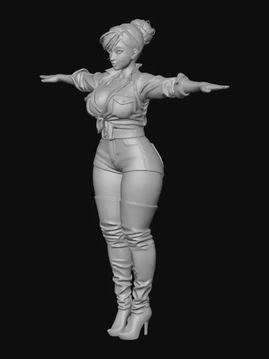 3D model for Denim Diva
