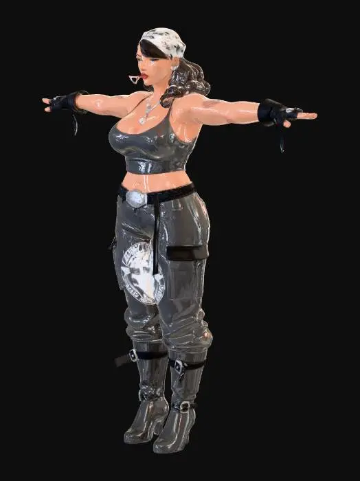 3D model for Motorcycle Rebel