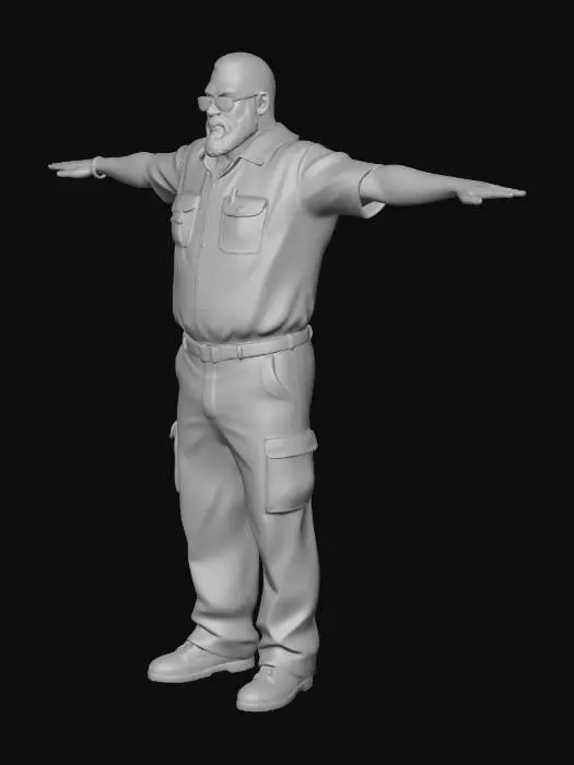 3D model for Guardian of Time