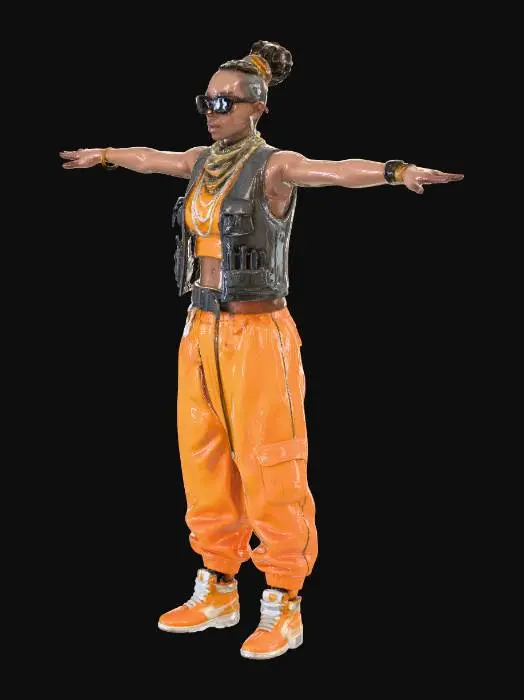 3D model for Urban Chic Warrior