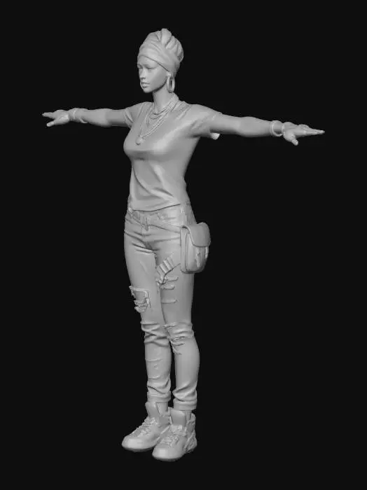 3D model for Red Bandana Confidence