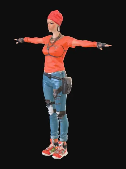 3D model for Red Bandana Confidence