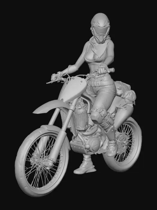 3D model for Rider's Journey