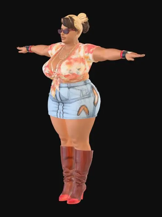 3D model for Bold Elegance