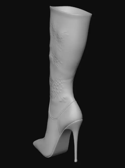 3D model for Graffiti Stiletto Boot