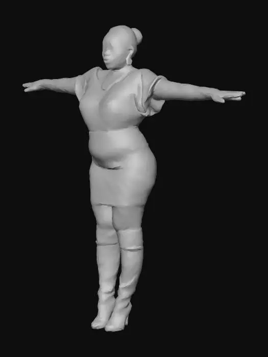 3D model for Floral Glam on the City Street