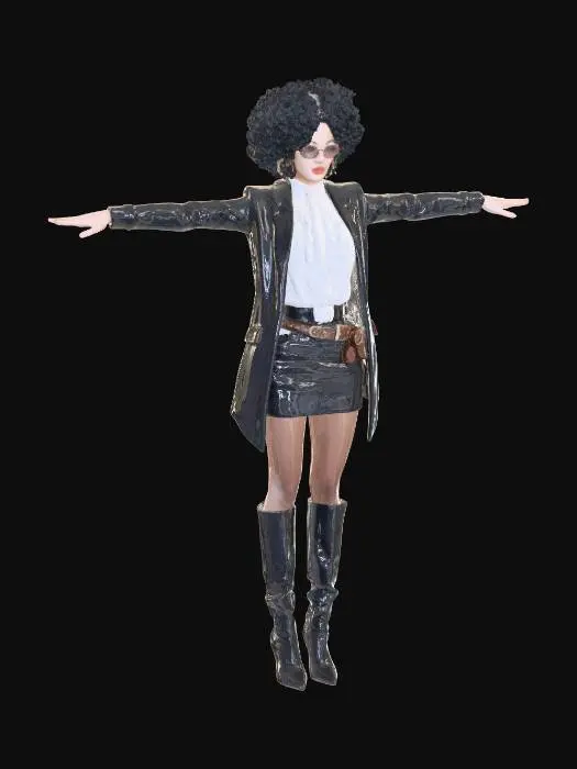 3D model for Mafia Glamour (Remove Weapons)