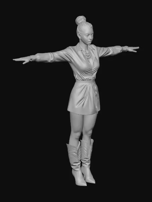 3D model for Plum Pose
