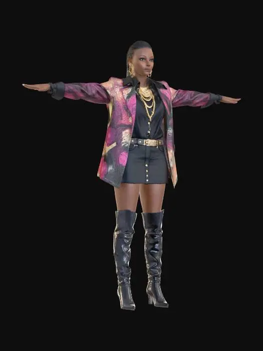 3D model for Rusted Luxe