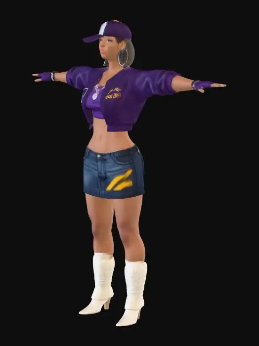 3D model for Purple Night Groove