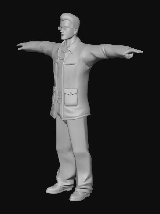 3D model for Midnight in Purple