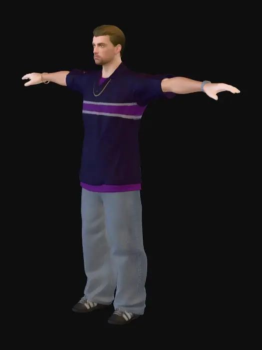 3D model for Graffiti Alley Stance