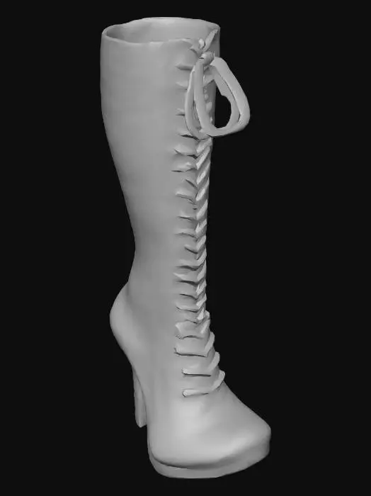 3D model for Scarlet Knee-High Boot