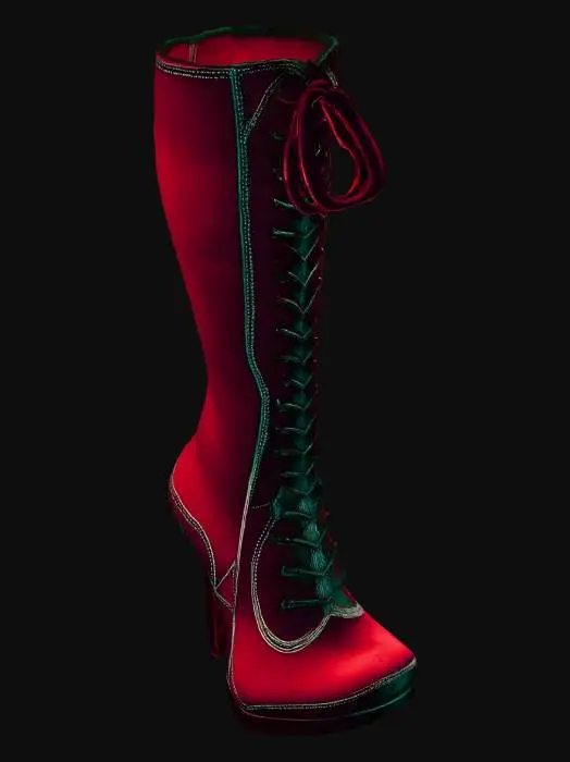 3D model for Scarlet Knee-High Boot