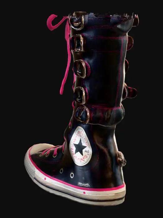 3D model for Midnight Lace Boot