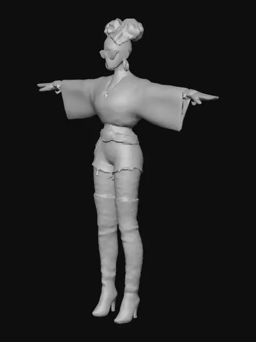 3D model for Roses (Remove weapons)