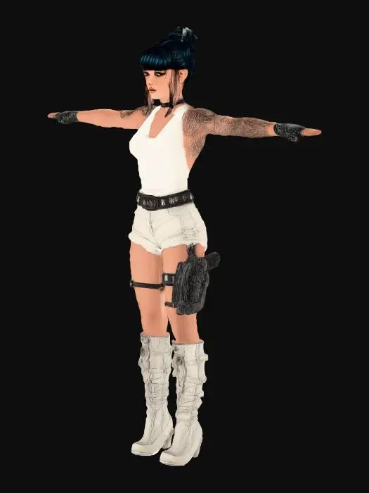 3D model for Ink and Ivory