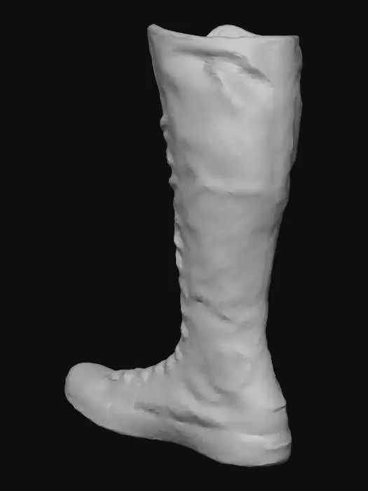 3D model for Converse knee-high boot