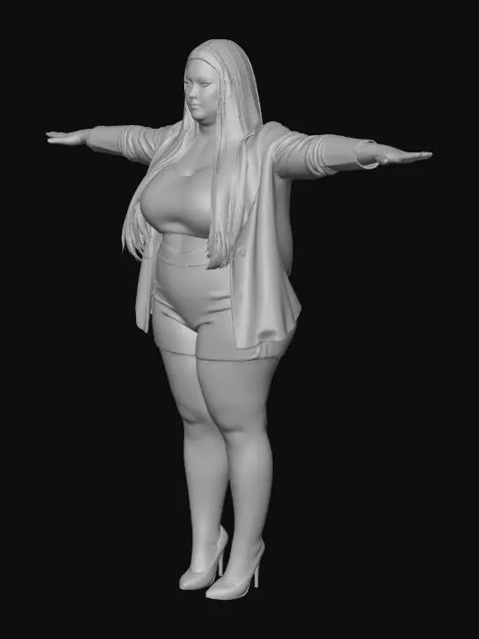 3D model for Glamour in Sequins
