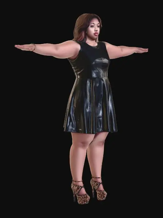 3D model for Midnight in Leather