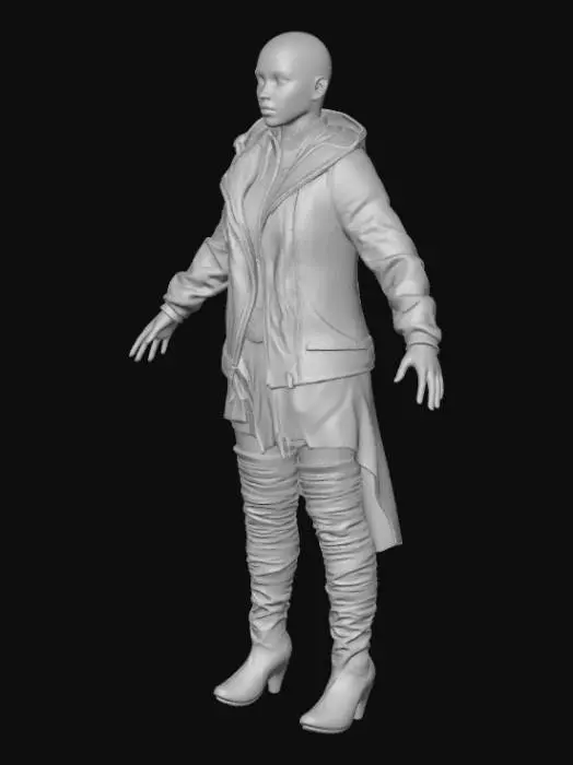 3D model for Midnight Rebel