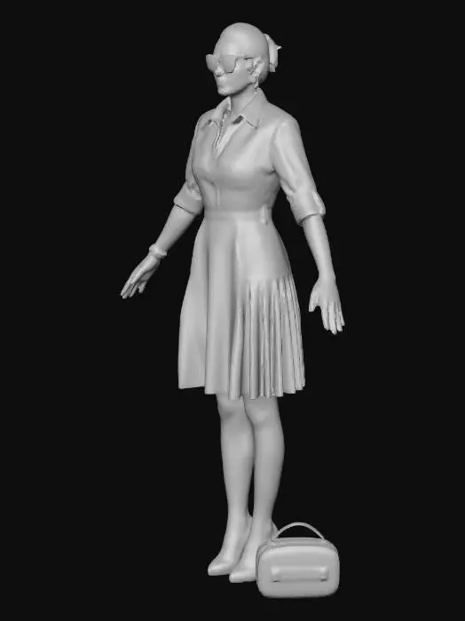 3D model for Beige Elegance