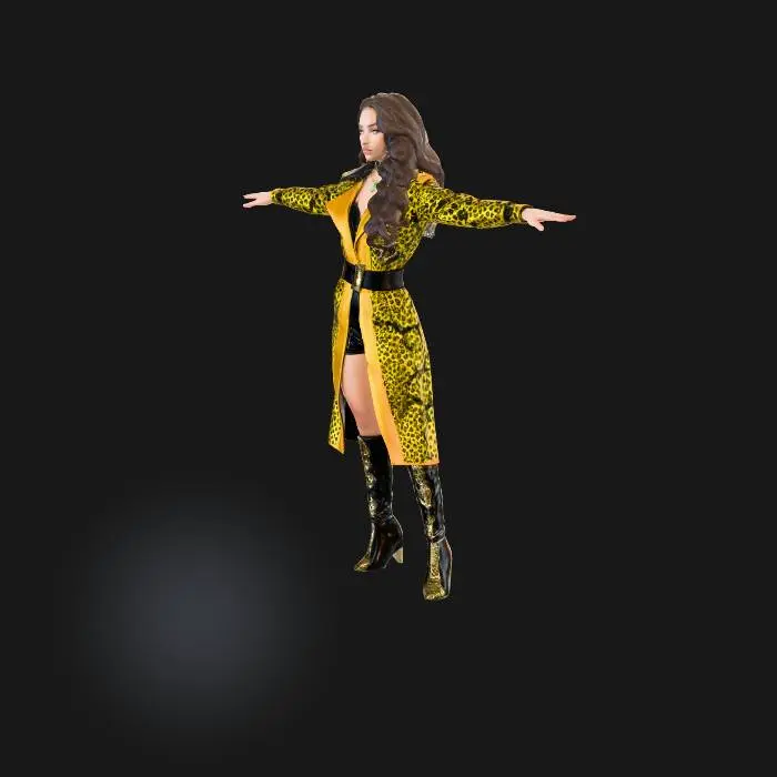 3D model for Golden Glamour