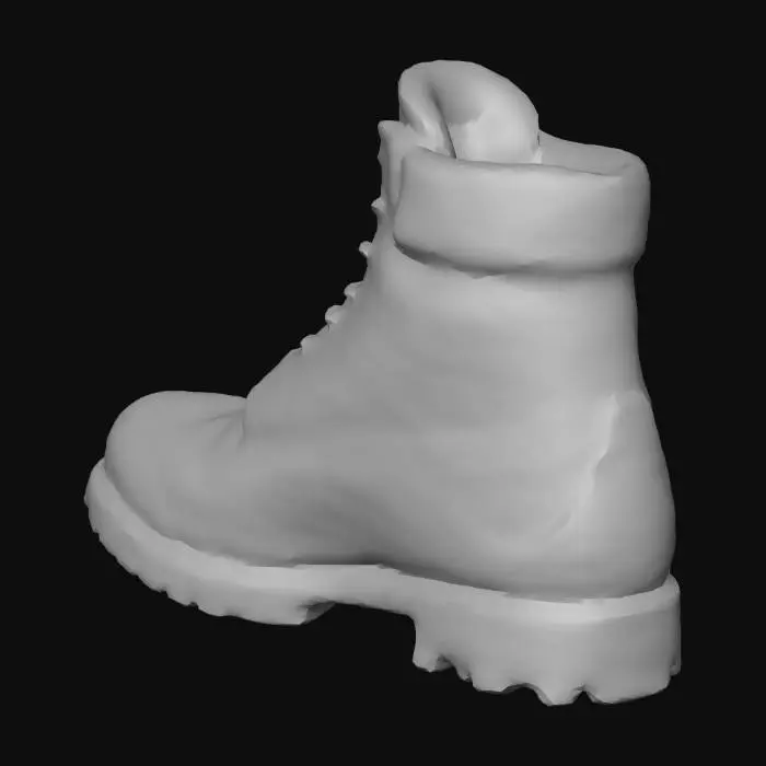 3D model for Tan Work Boot