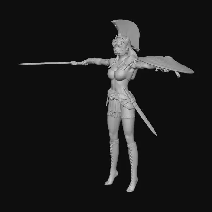 3D model for Lionsguard Galatea Spartan Sentinel (Remove Weapons)