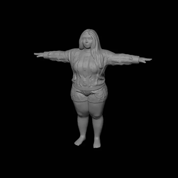 3D model for Cable Knit Confidence