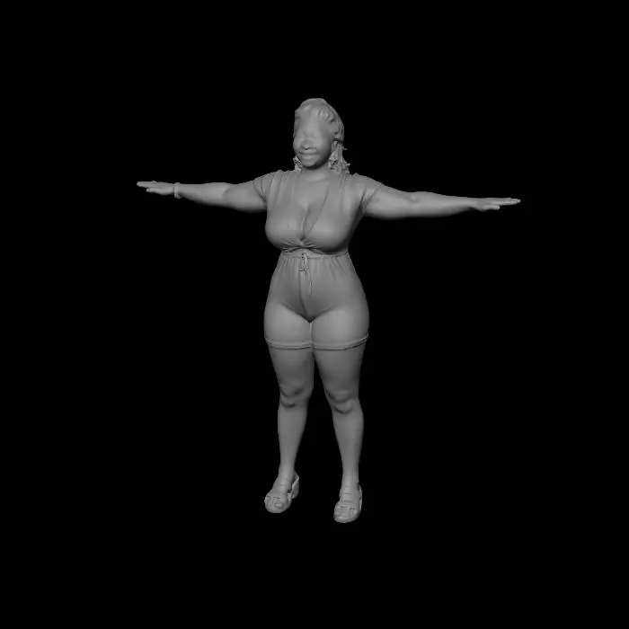 3D model for Pink Palm Serenade