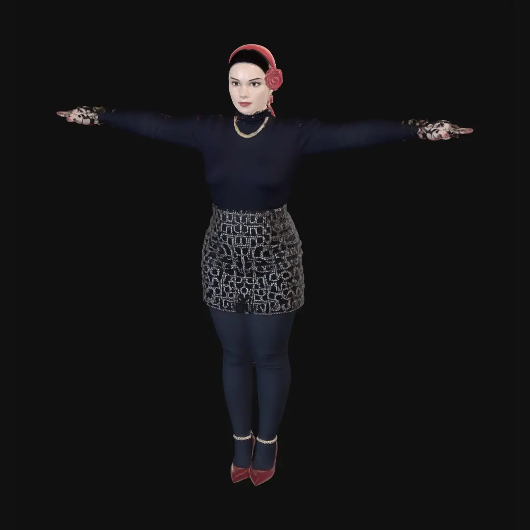 3D model for Midnight Elegance