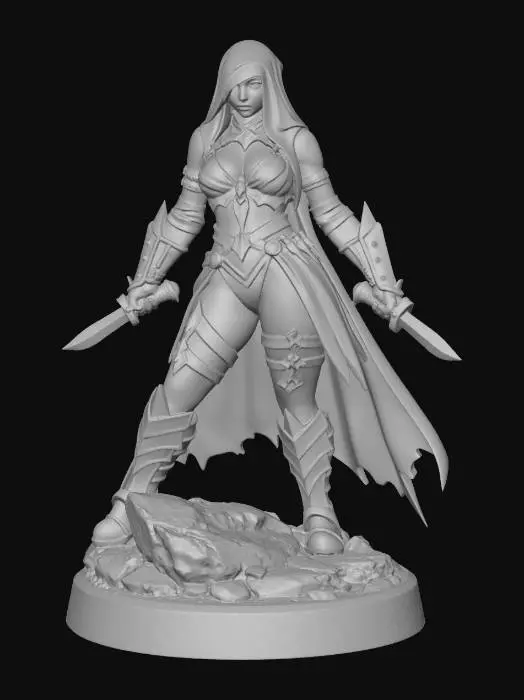 3D model for Shadow Duelist