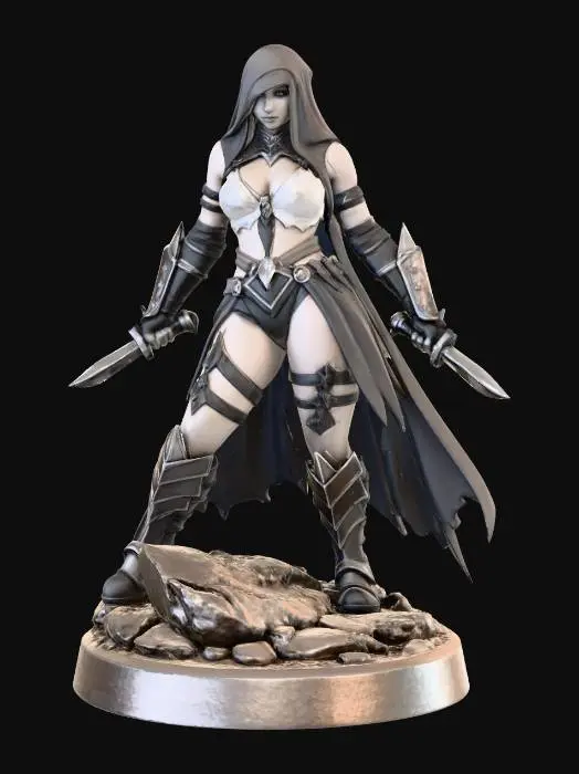 3D model for Shadow Duelist