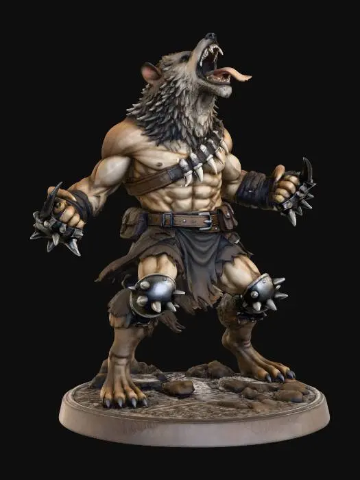 3D model for Warrior of the Wild