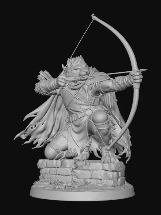 3D model for Gnoll Archer Scout